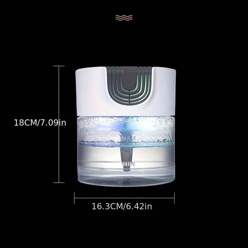 Compact Air Purifier Diffuser with LED Night Light