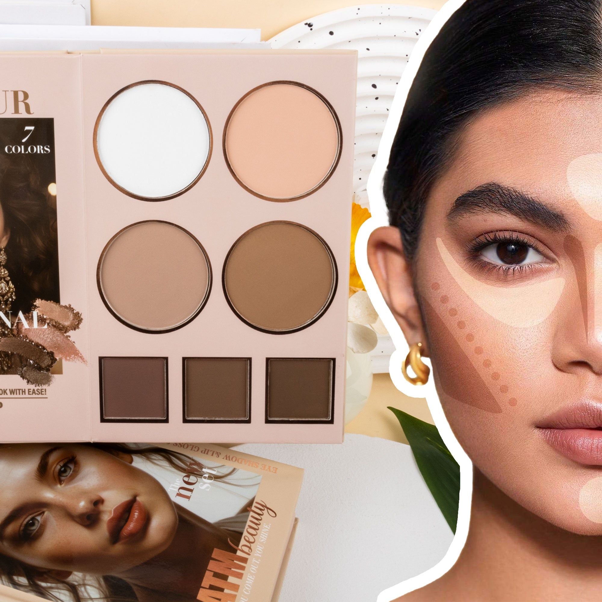 URATM Nude Makeup Palette Set with 67 Colors