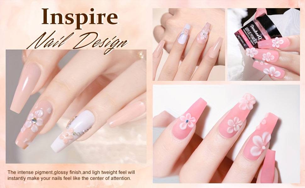 Acrylic Nail Kit for Beginners Full Set with UV Lamp & Electric Drill Professional Starter Kit with Everything