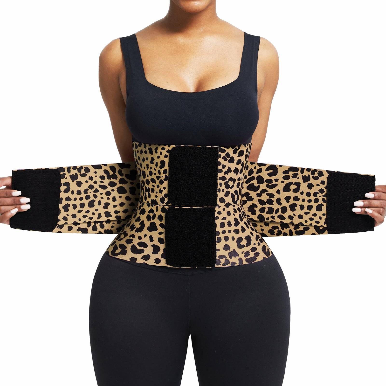 Waist Trainer & Trimmer Belt Tummy Control Body Shaper for Workout, Fitness & Everyday Waist Support