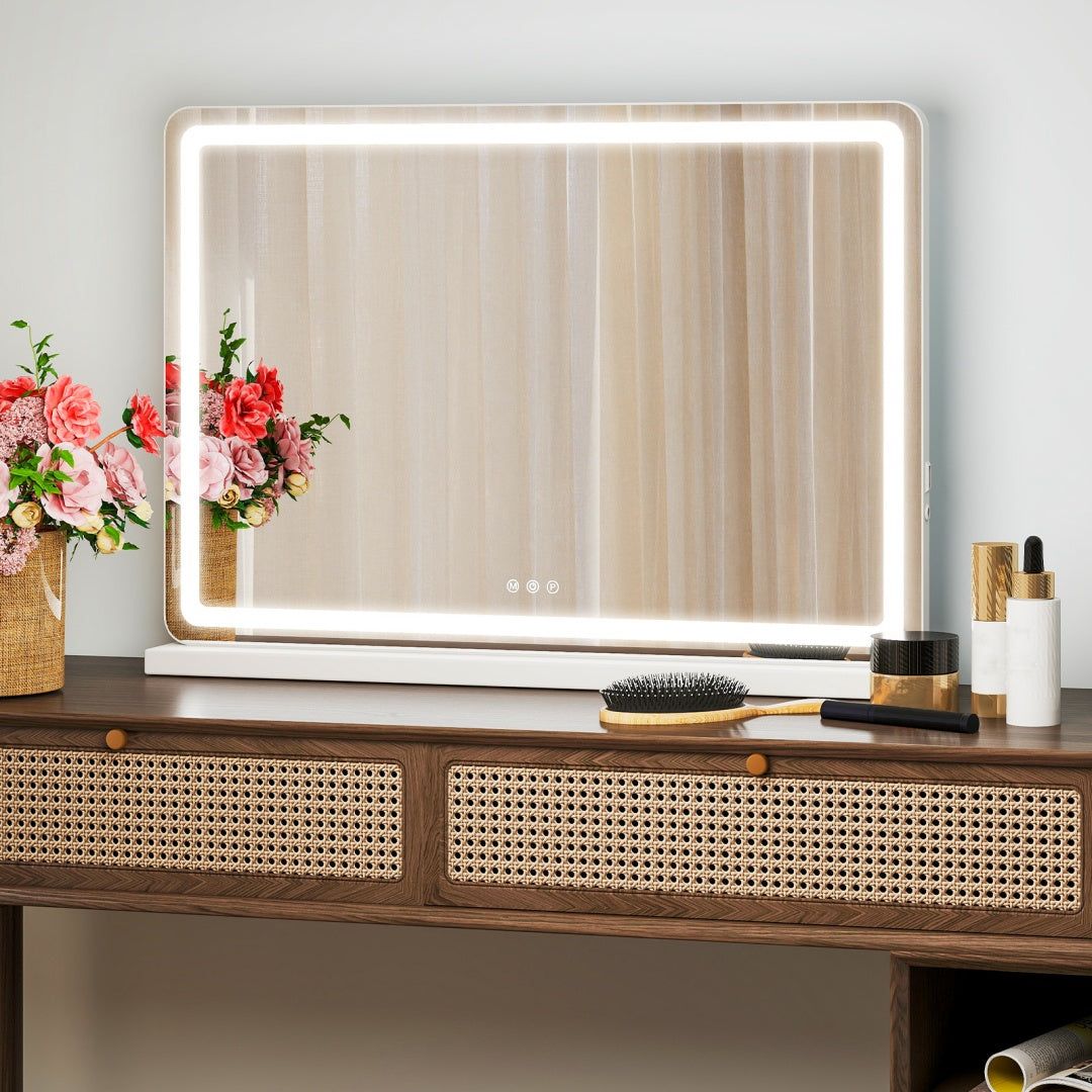 LED Vanity Mirror with Dimmable Lights for Makeup