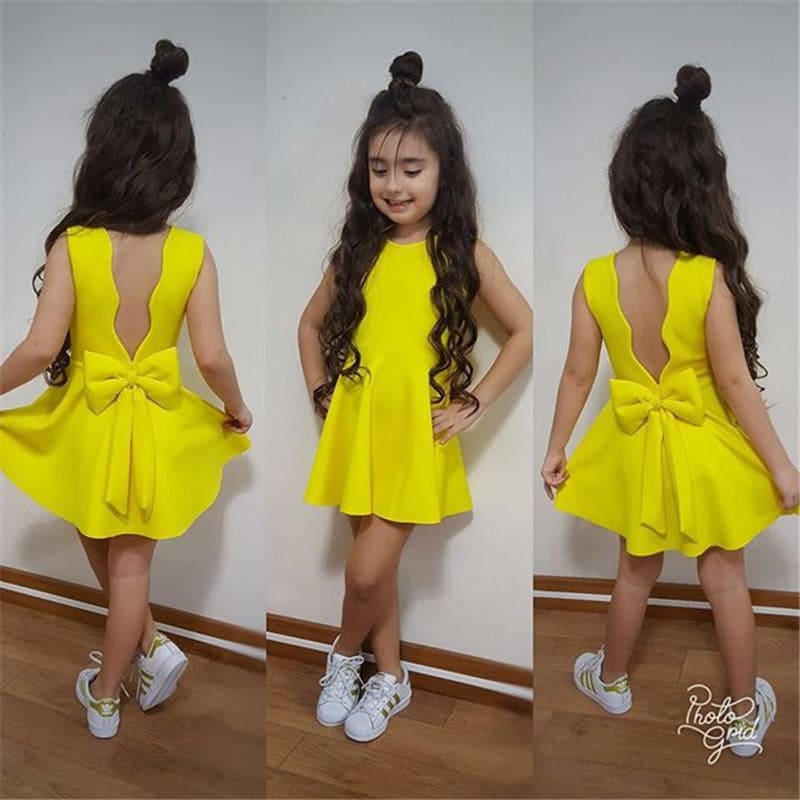 Kids Clothes Dress Baby Sleeveless Girl Clothing Years - PMMNAPOLES