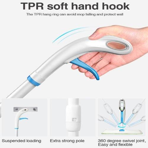 Spray Mop with Reusable Bottle 360 Rotating Head