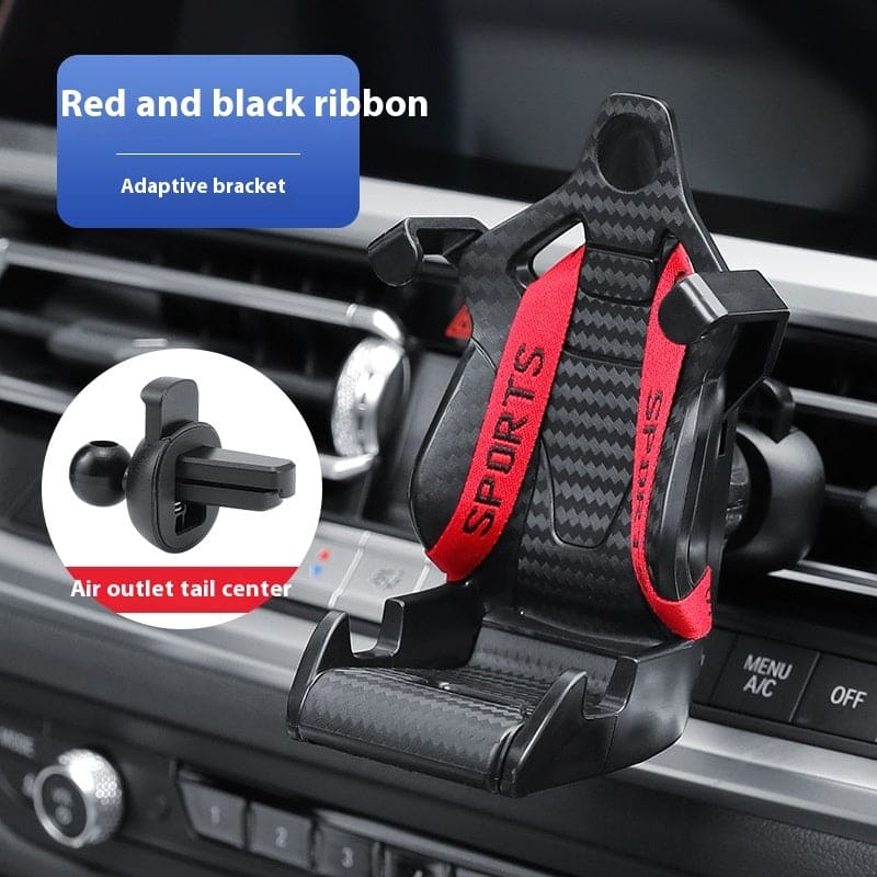 Racing Seat Shape Car Phone Holder Auto Air Vent Mount 360 Degree Rotatable Stand - PMMNAPOLES