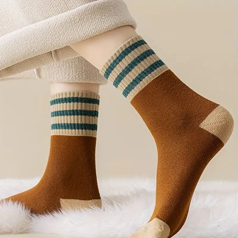 Unisex Thermal Winter Socks Pack of 10 Warm Pairs