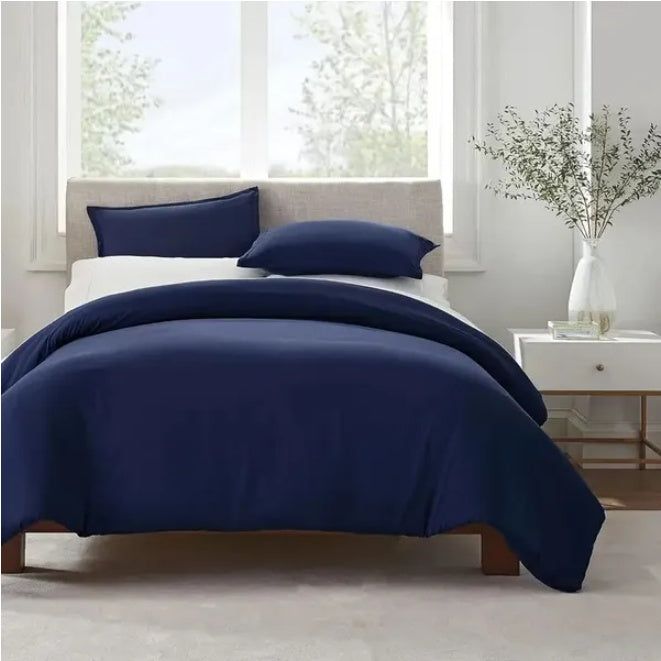 Serta Simply Clean Twin Duvet Cover