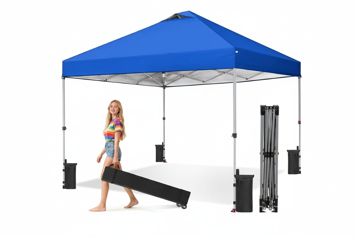 10x10 Portable Canopy Tent with One Click Setup