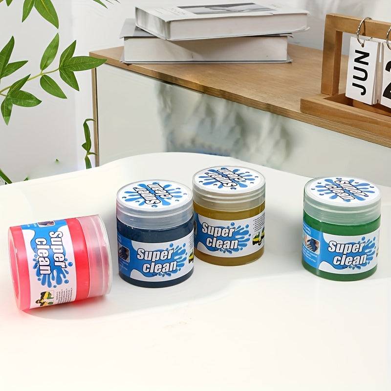 Car Cleaning Gel Reusable Interior Detailing Putty for Dust Removal Easy Corner Cleaning, Universal Daily Use