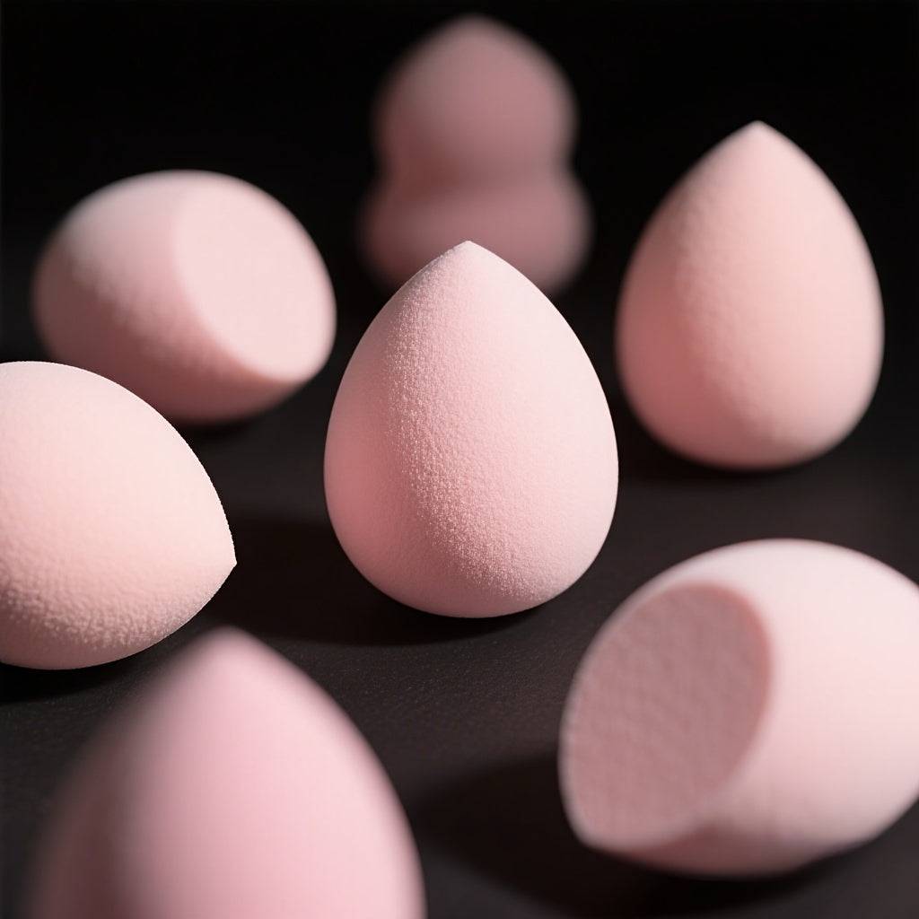 25pcs Latex-Free Makeup Sponge Set Beauty Blenders for Foundation, Cream & Powder Flawless Finish