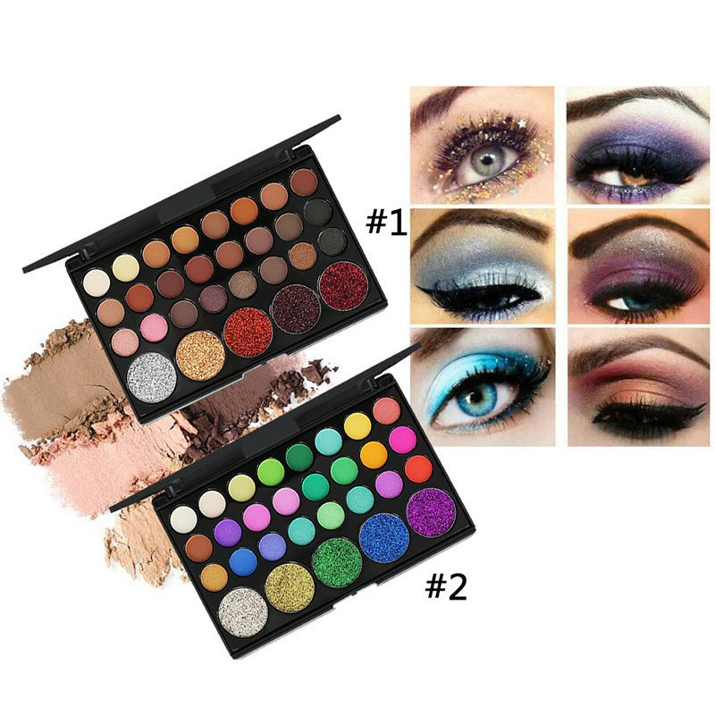 29 Color Eyeshadow Palette Matte and Shimmer Set