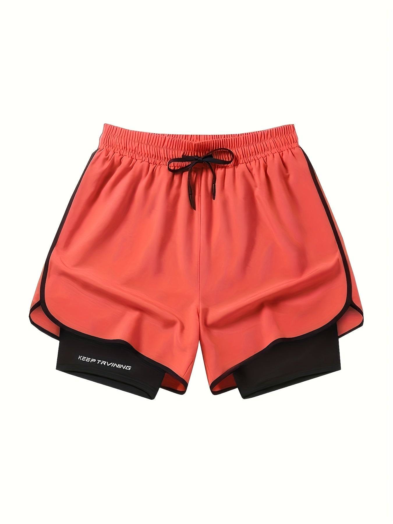Men's Quick-Dry Workout Shorts 6-Pack – Lightweight, Breathable, Elastic Waist for Gym, Running & Beach