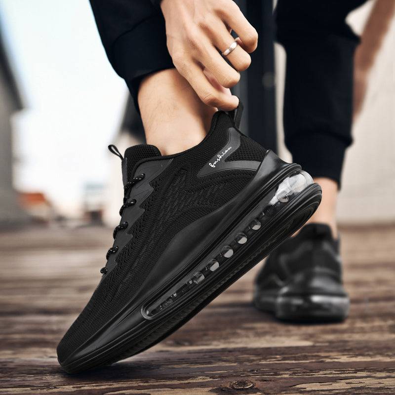 Men's Lightweight Gym Shoes – Breathable Mesh Sneakers with Air Cushion & Non-Slip Sole for Running, Tennis, Walking & Everyday Wear