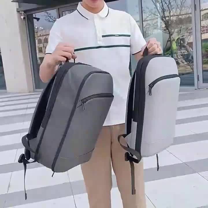 Lightweight Laptop Backpack 15.6" Padded Compartment Durable Nylon, Multiple Pockets, Ergonomic Straps for Work, Travel & College