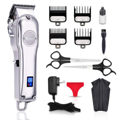 Hair cutting machine LED display USB rechargeable - PMMNAPOLES