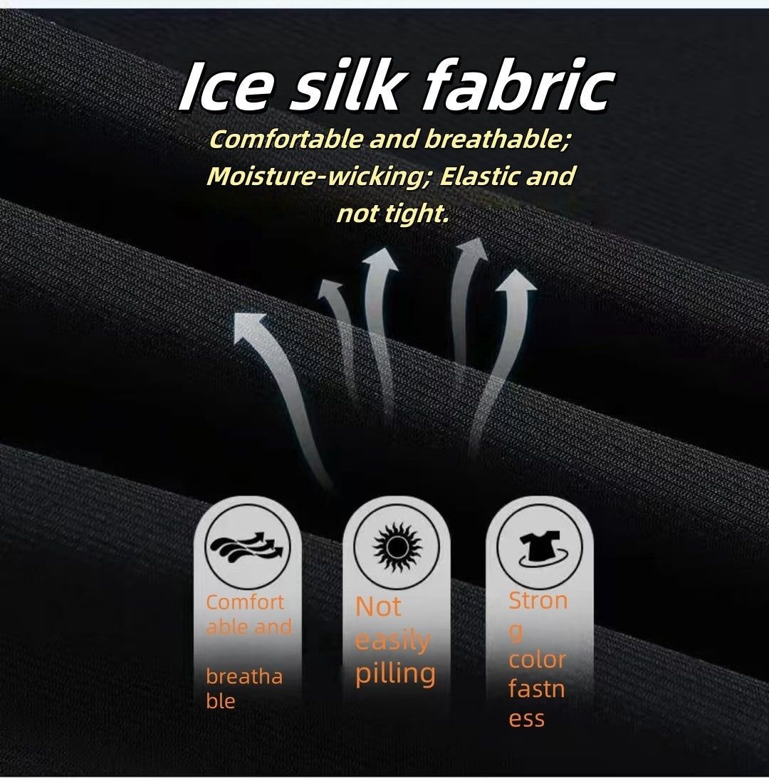 Pants Ice Silk Lightweight Stretch Breathable Quick Dry