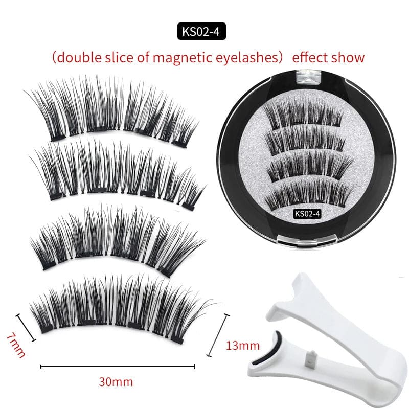 Reusable magnetic false eyelashes - PMMNAPOLES