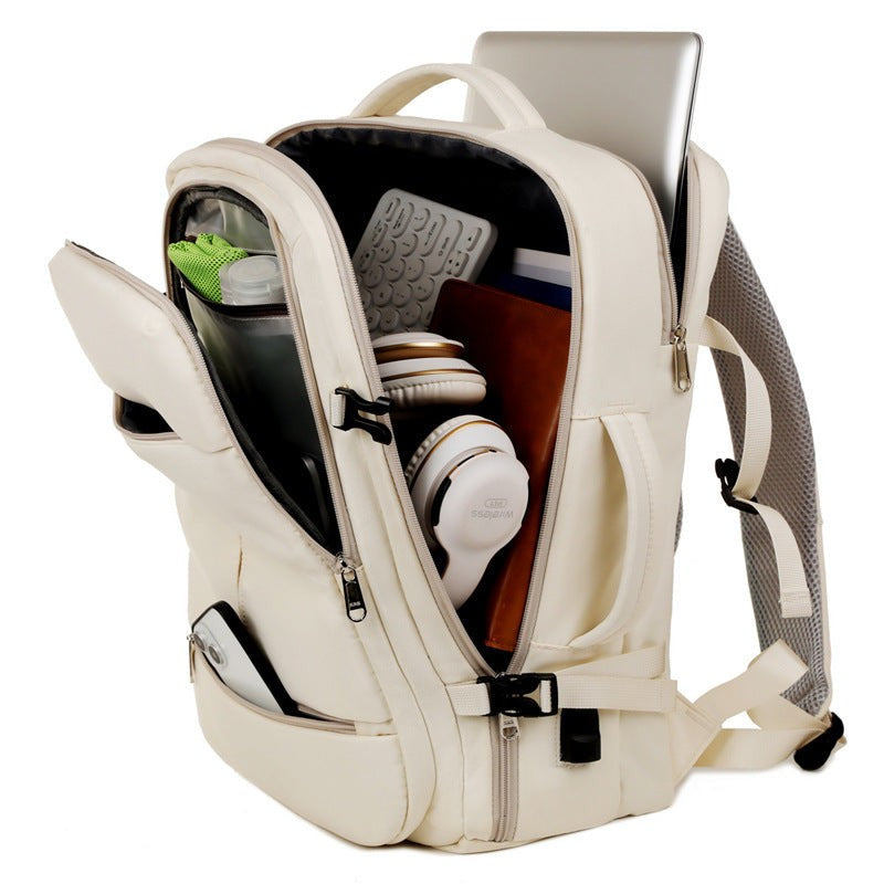 Waterproof Oxford Backpack with Laptop Compartment 15.6 Inch