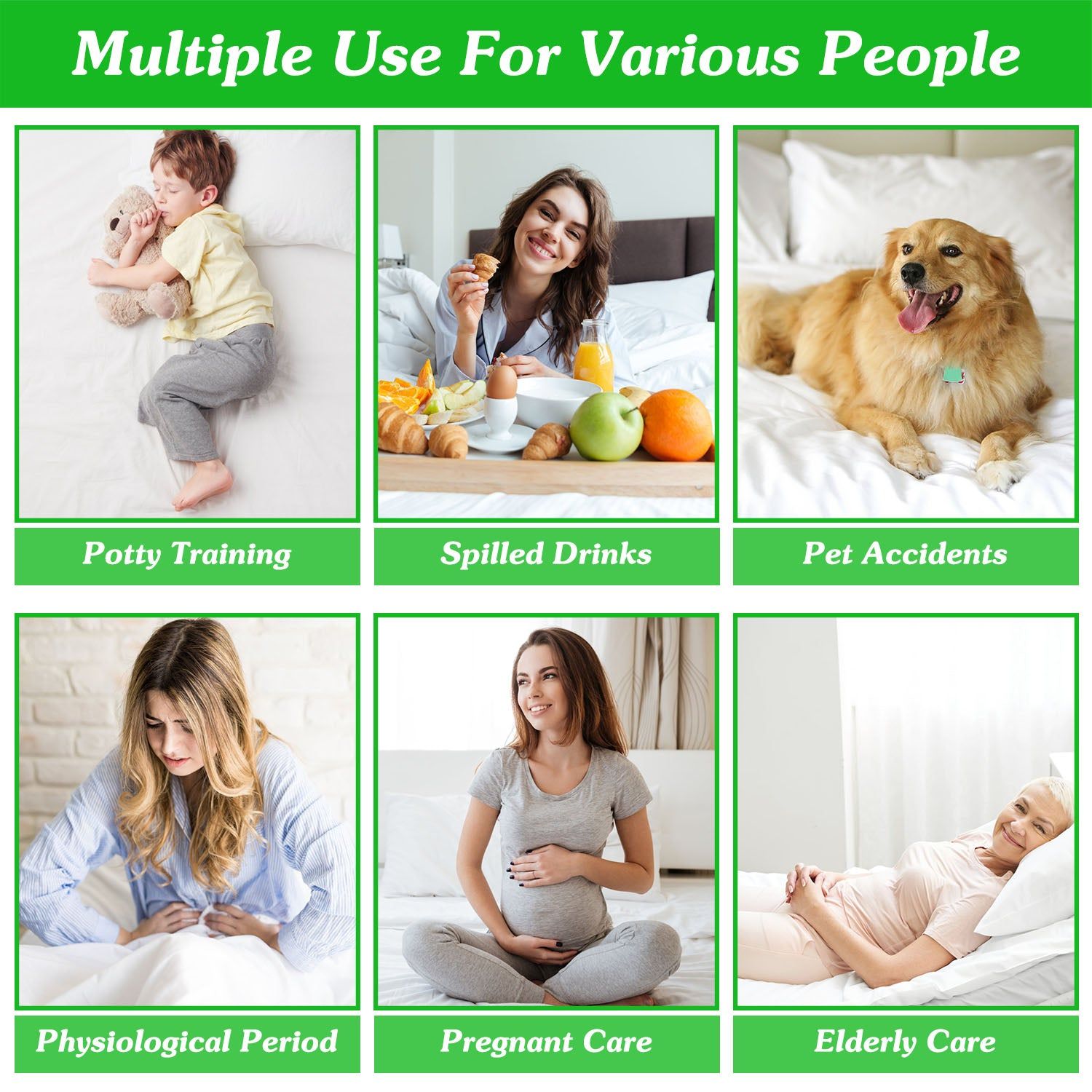 Waterproof Mattress Protector Full Size with Deep Pocket