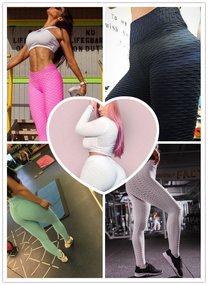 Women Booty Lifting Anti Cellulite Elastic Pants