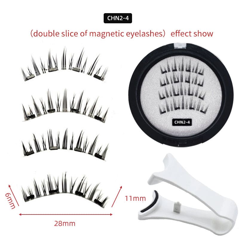 Reusable magnetic false eyelashes - PMMNAPOLES