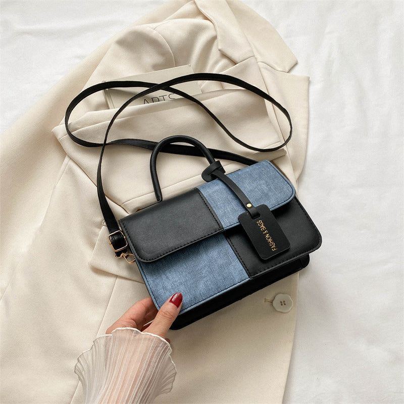 PU Leather Tote Bag with Crossbody Strap and Top Handle