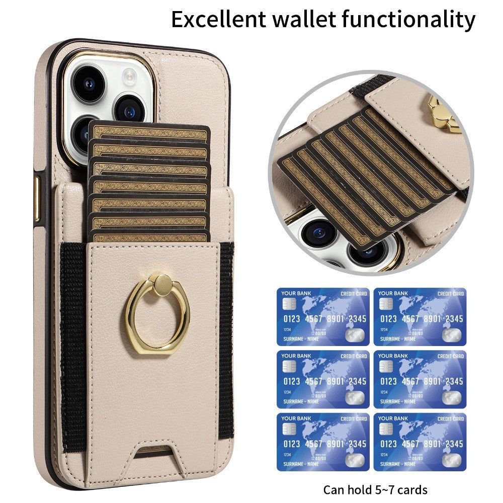 Flexible Ring Phone Case with Camera Protection Cover