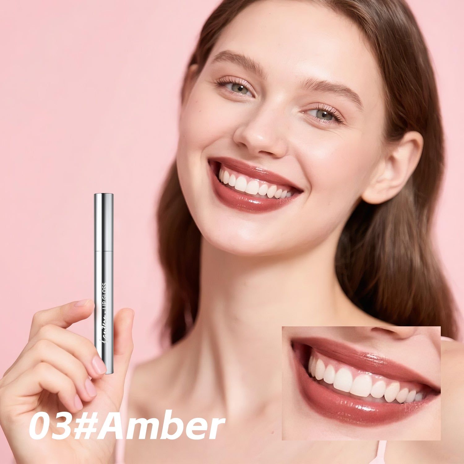 4 Color High Shine Lip Gloss Set with Hydrating Tint