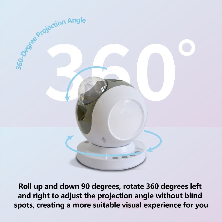 Starry Sky Projector Light With Bluetooth Speaker