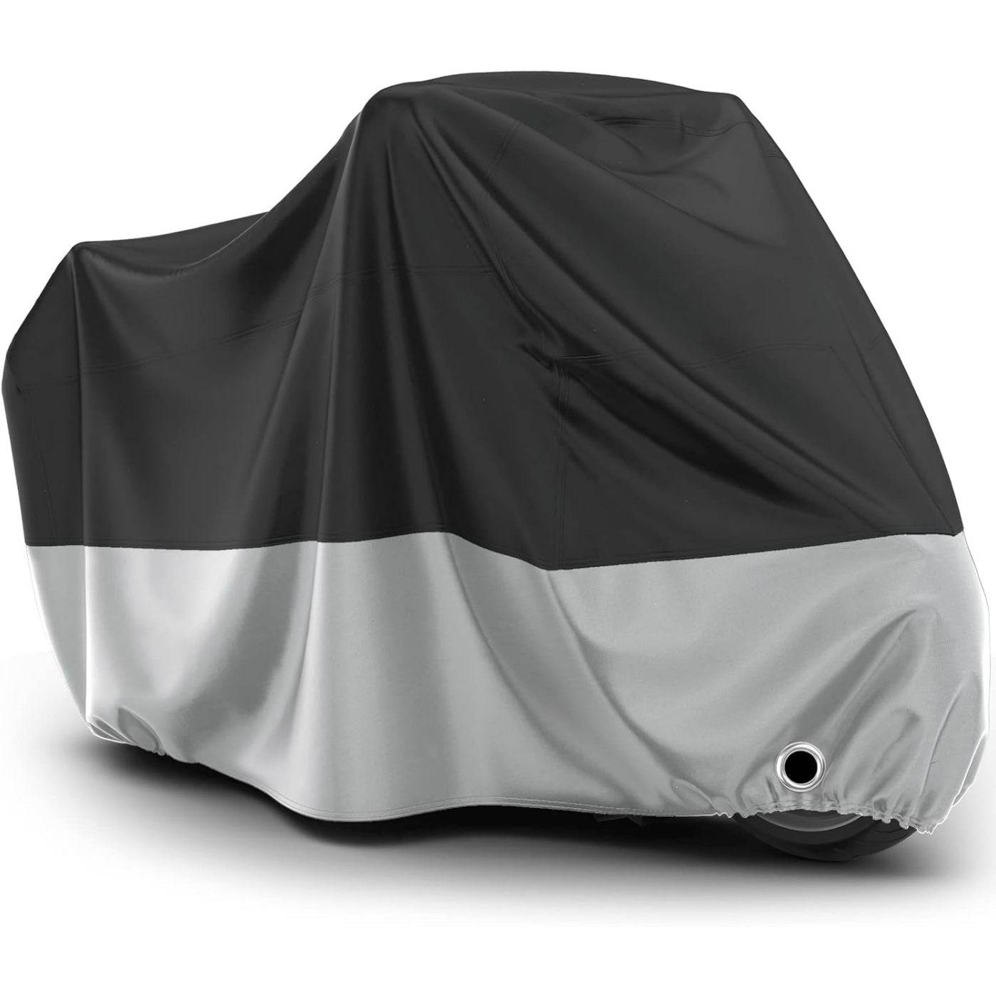 Motorcycle Cover Waterproof Outdoor All-Season Protection with Lock-Holes Rain, Snow, Wind & Dustproof Universal Fit for Motorbikes