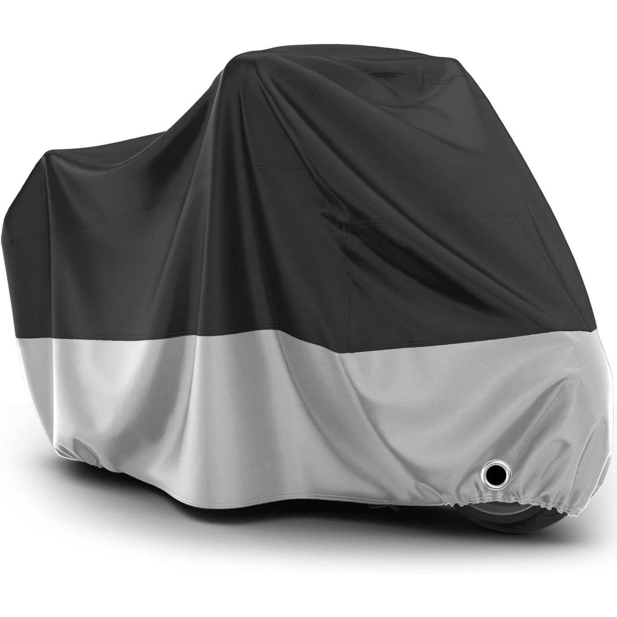 Motorcycle Cover Waterproof Outdoor All-Season Protection with Lock-Holes Rain, Snow, Wind & Dustproof Universal Fit for Motorbikes
