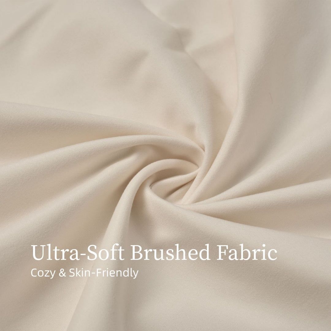 King Bed Sheets Set Microfiber 4 Piece Comfort