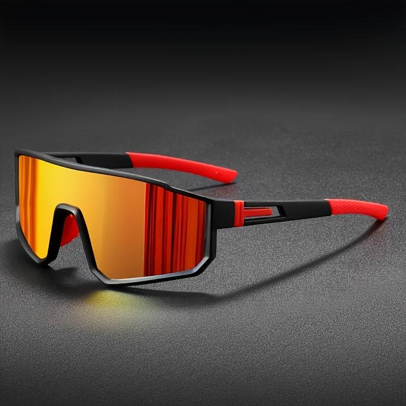 3 Pairs Polycarbonate Mirrored Sunglasses Durable Sports Fashion Glasses with Stylish Lens for Hiking, Festivals & Everyday Wear for Men & Women