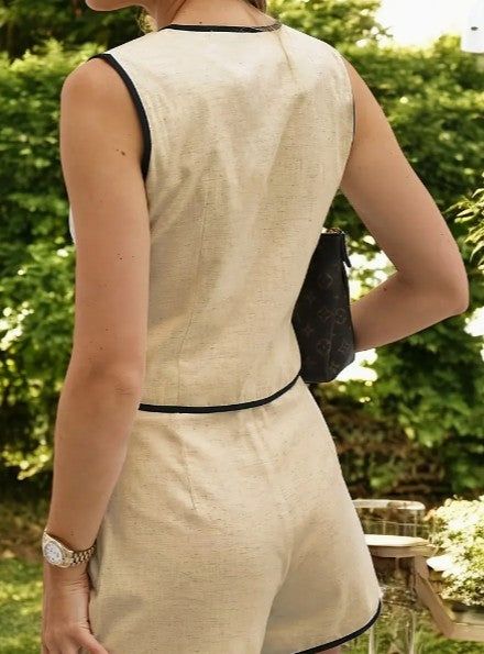 Womens Lightweight Two Piece Set with Top and Skirt