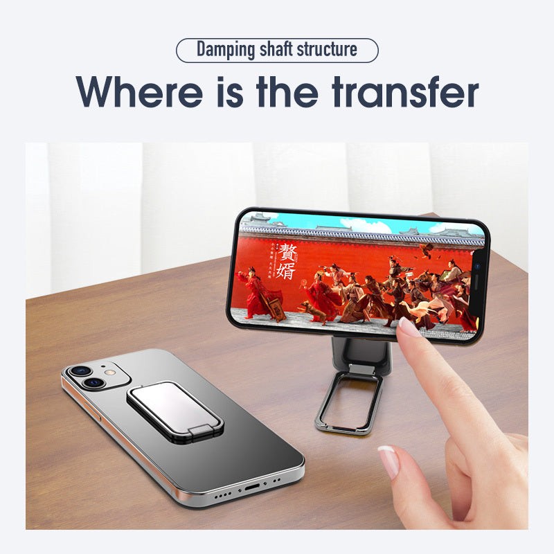 Adjustable Phone Stand Foldable Metal Magnetic Desk Holder