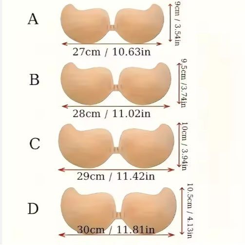 Strapless Bra Mango Design Comfort Support
