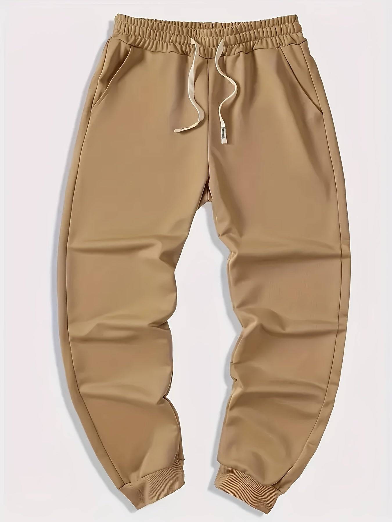 Men’s Jogger Pants 5-Pack – Elastic Waist, Drawstring, Casual Fit for Sports & Streetwear