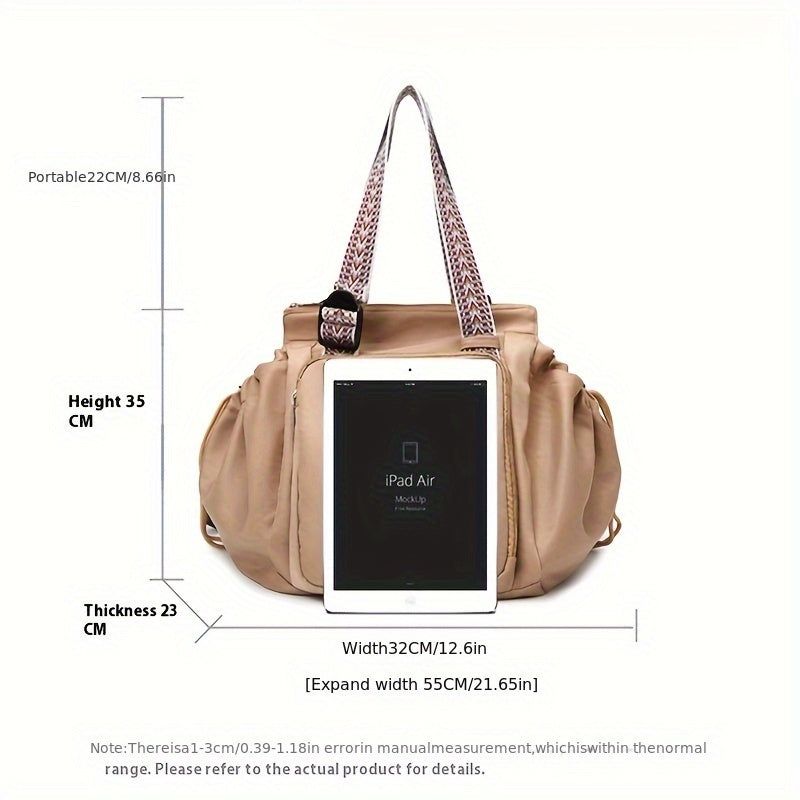 Womens Waterproof Oxford Travel Backpack with Large Capacity