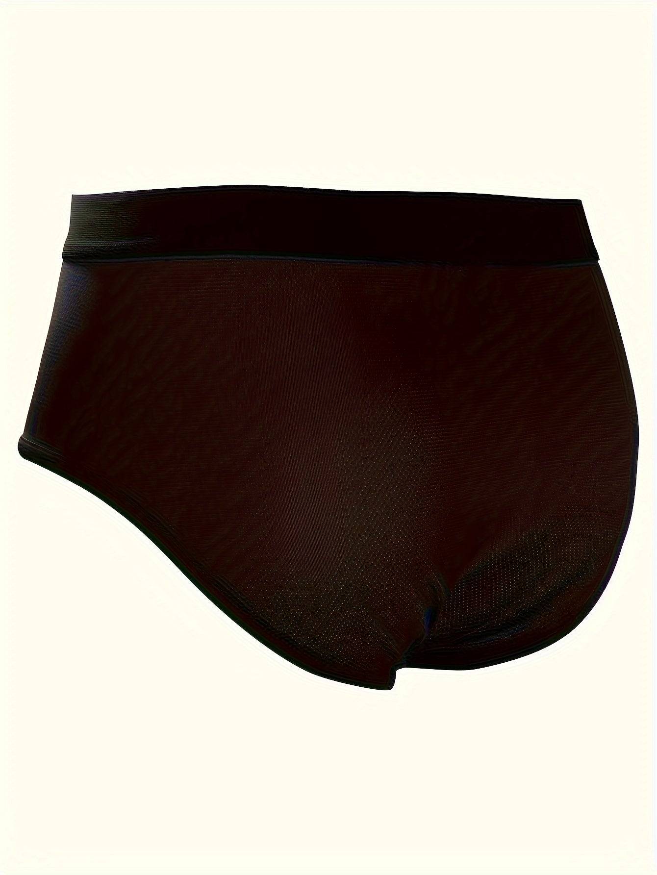 Men’s Briefs 6-Pack – Soft Breathable Rayon, U-Pouch Comfort, With Fly, Non-See-Through Fit