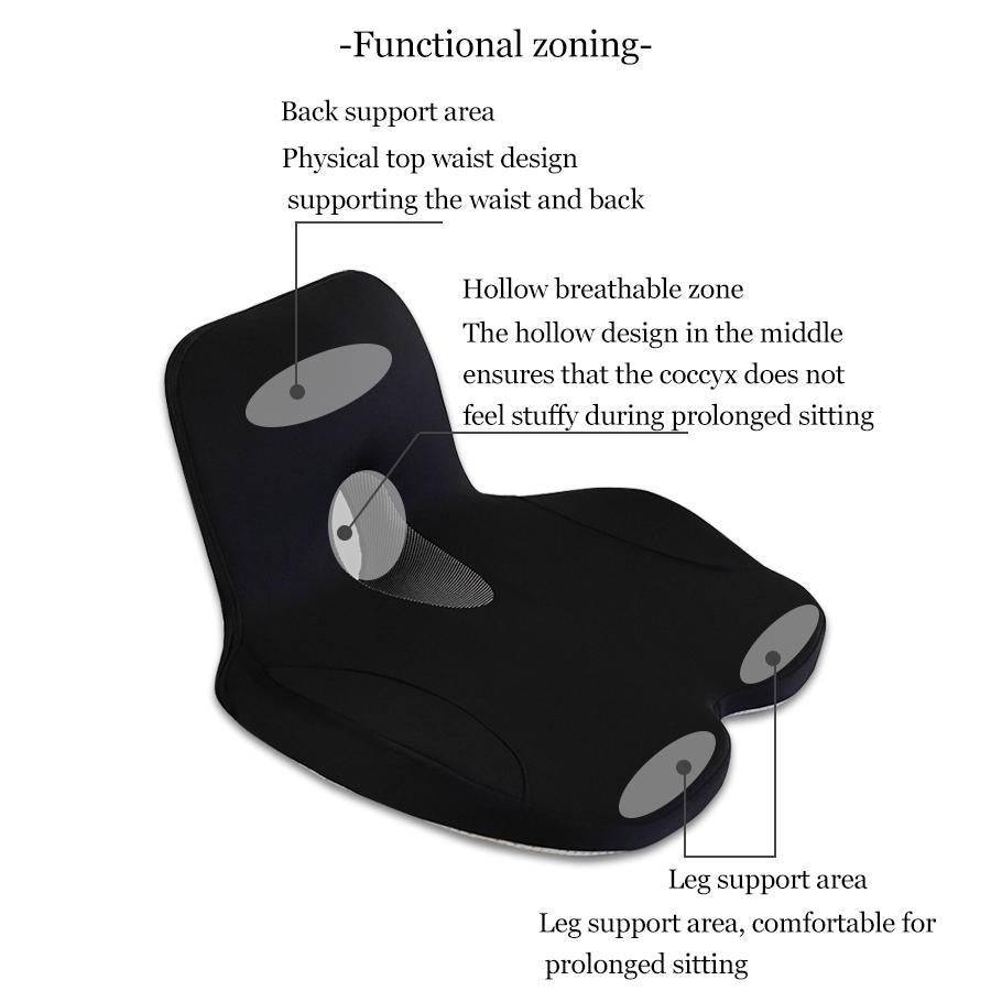 Breathable Cooling Seat Cushion for Office and Car