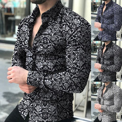 Men's Long Sleeve Dress Shirt - PMMNAPOLES