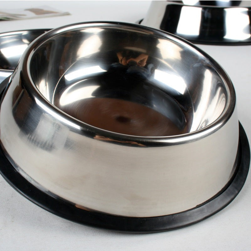 Stainless Steel Dog Bowl with Non Slip Base Durable for Pets