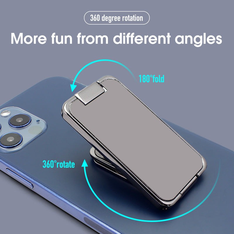 Adjustable Phone Stand Foldable Metal Magnetic Desk Holder