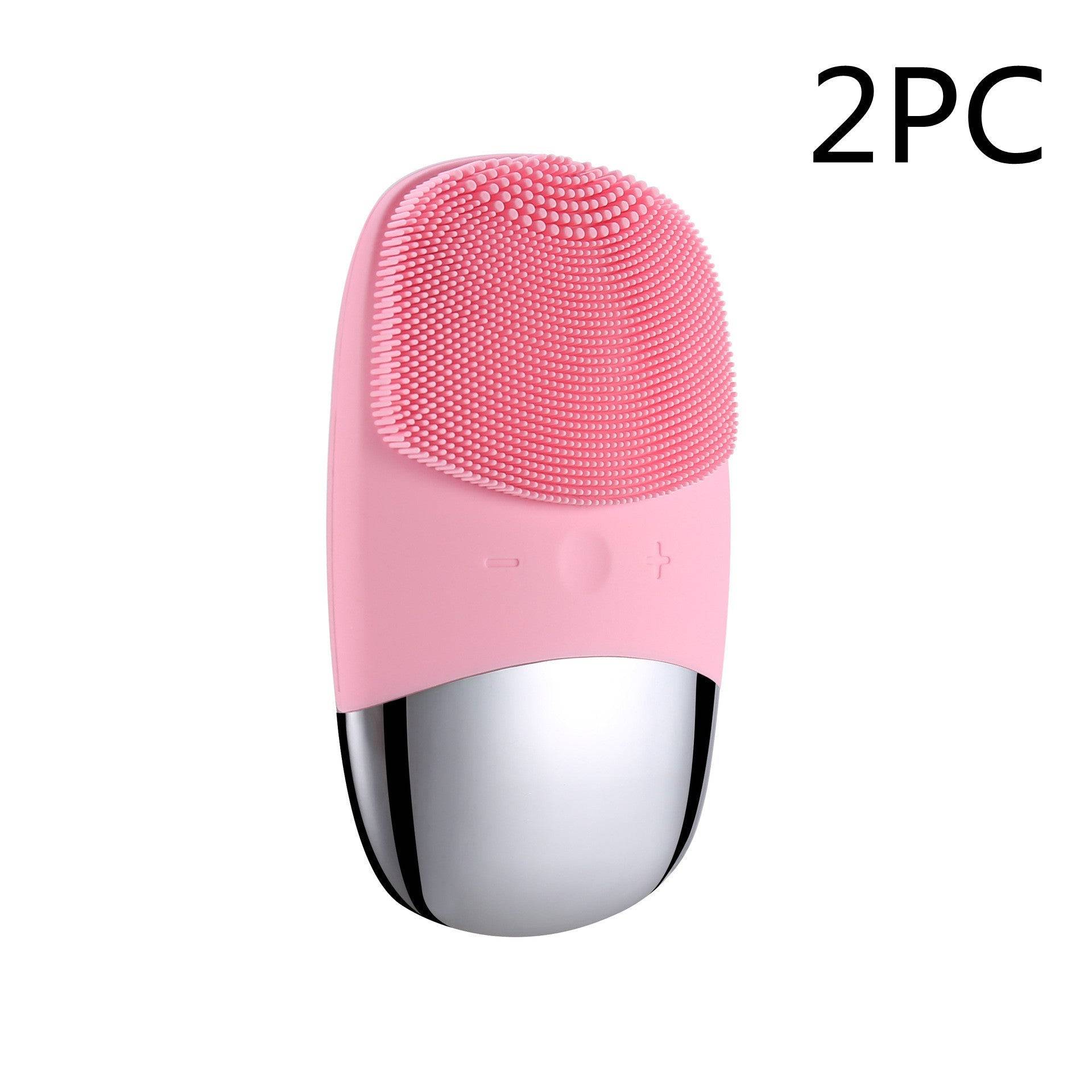 Mini Silicone Sonic Facial Cleansing Brush Waterproof