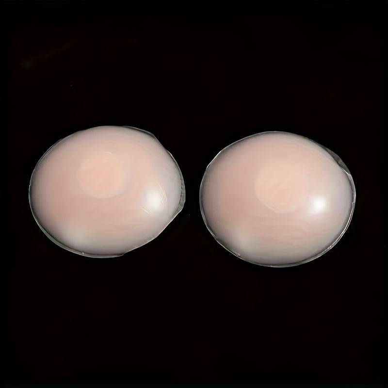 Reusable Strapless Invisible Nipple Covers 6pcs Self-Adhesive Breast Patches for Women’s Underwear Accessories