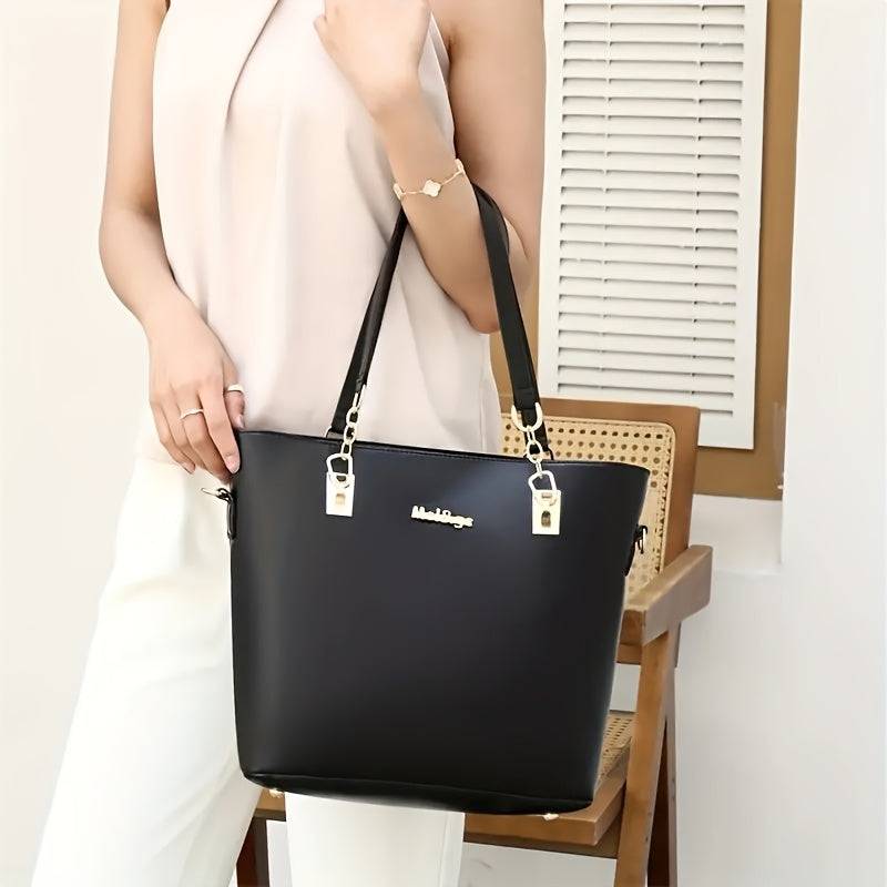 6-Piece Women's Fashion Bag Set – Handbag, Shoulder & Crossbody Bags with Large Capacity