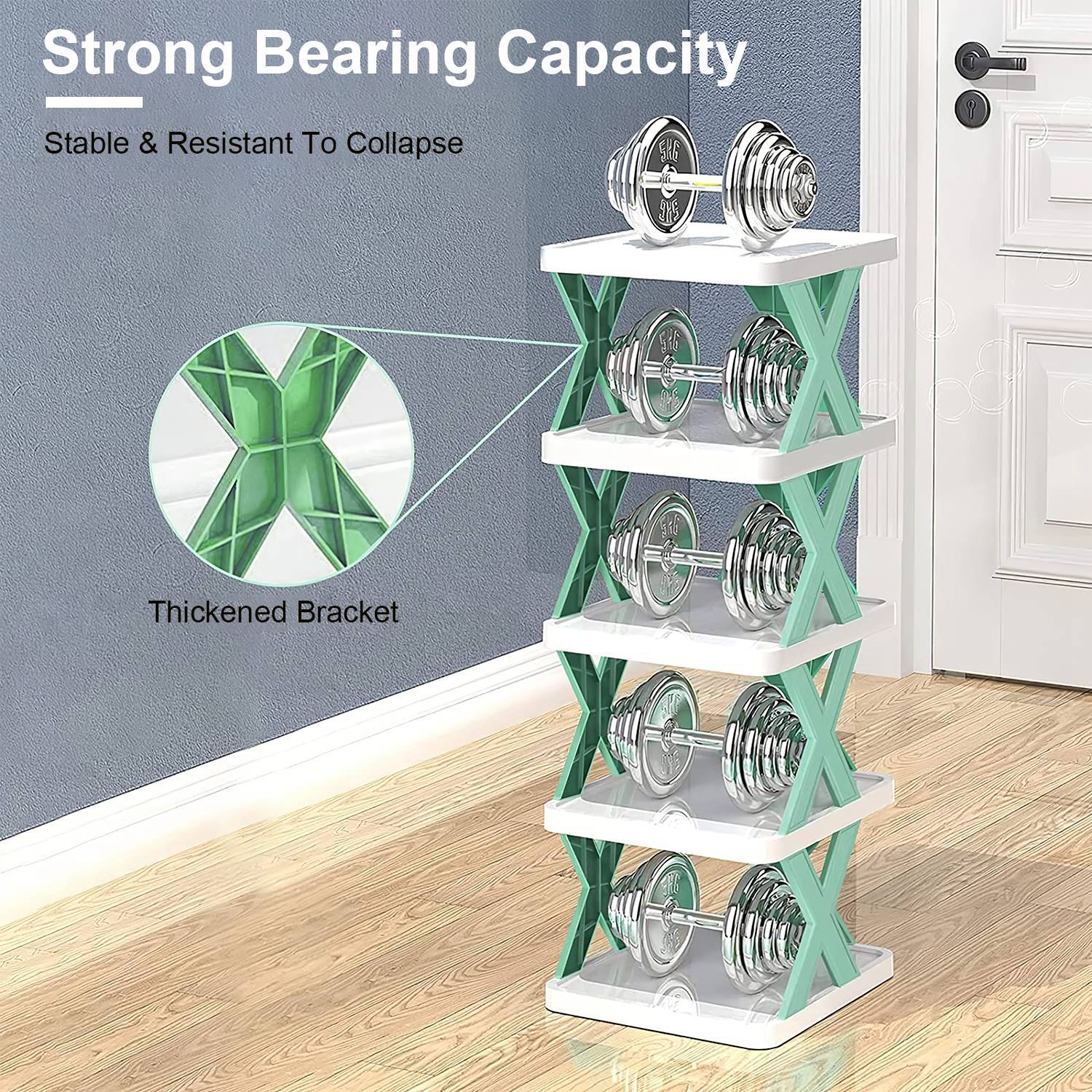 9 Tier Vertical Shoe Rack Organizer For Space Saving