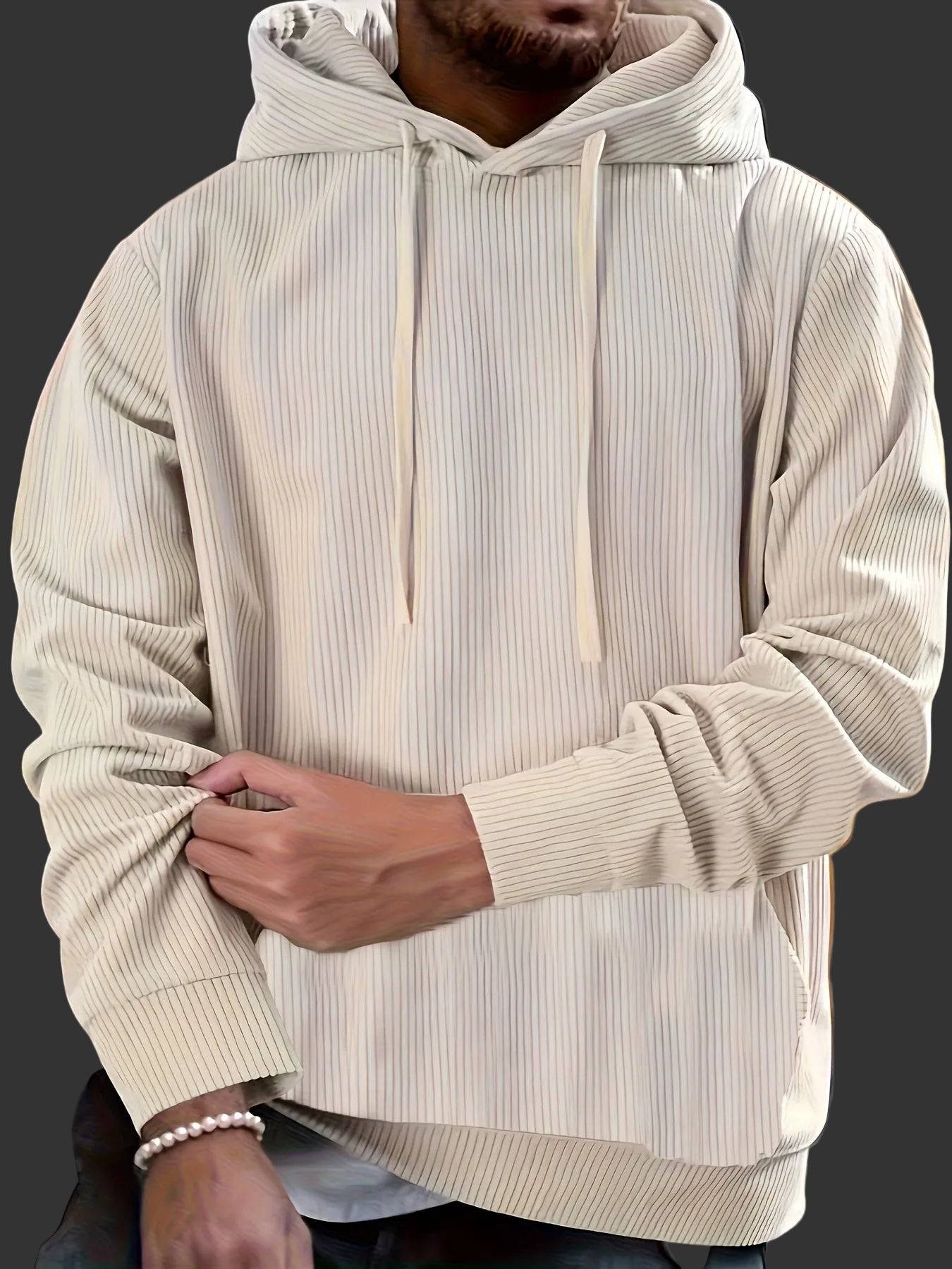 Unisex Jacquard Hoodie Comfortable Fit Modern Design