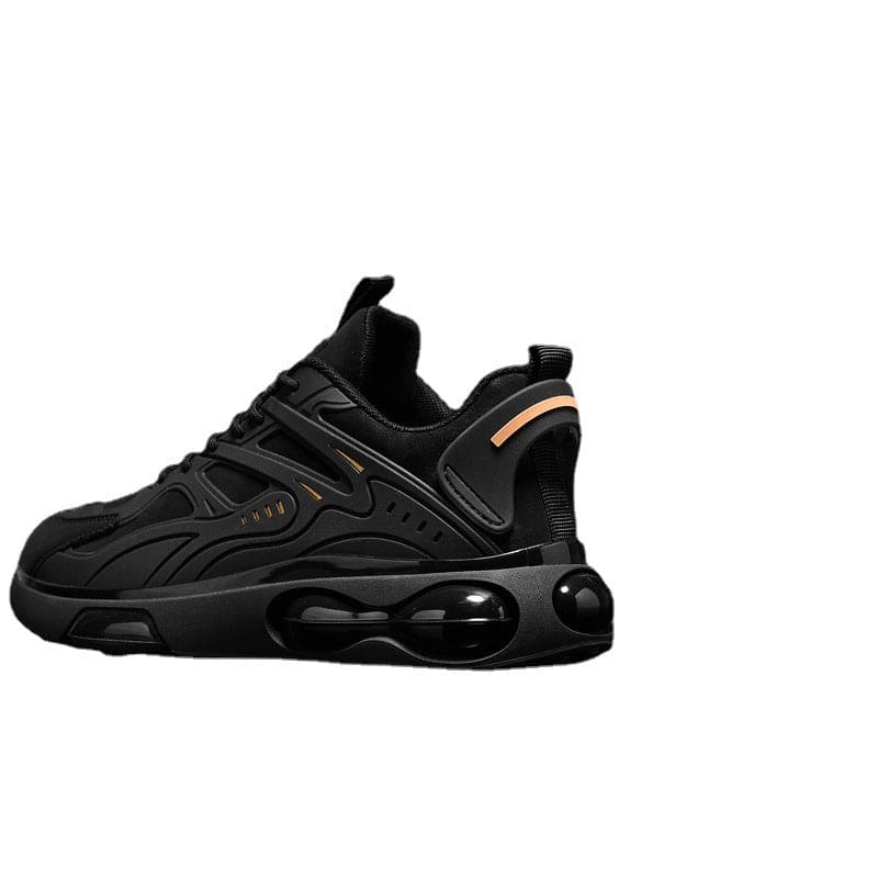 Sports Black Height Increasing Running Shock Absorption Men's Shoes - PMMNAPOLES