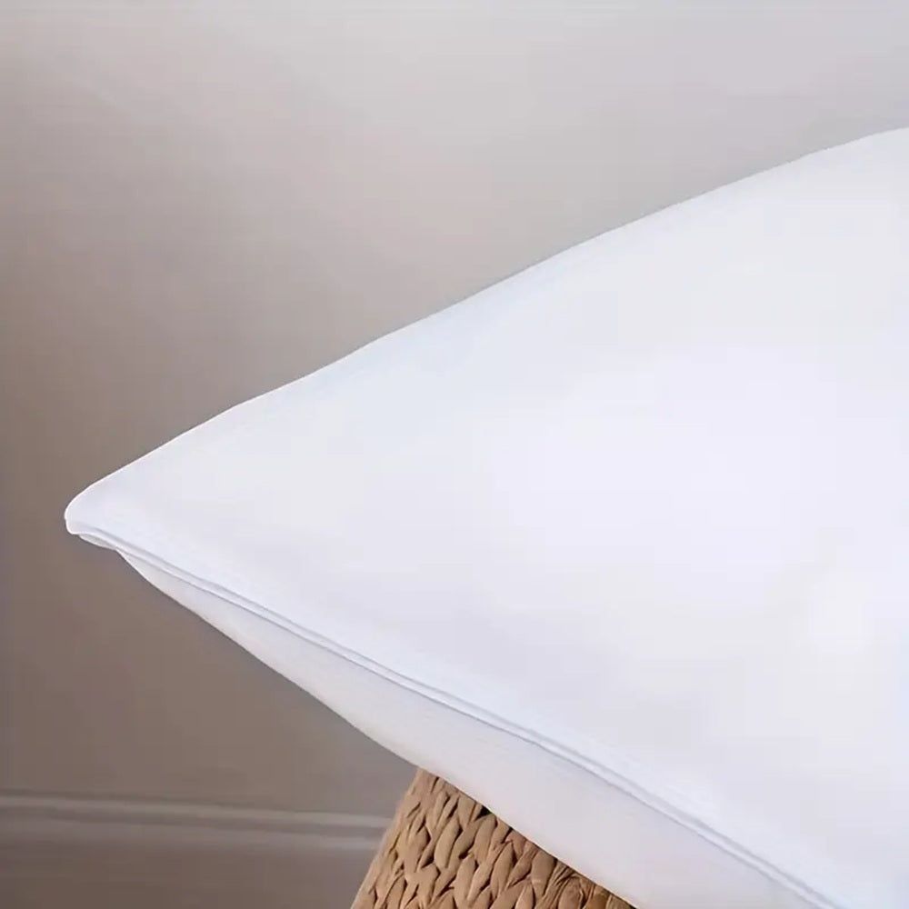 Pillows Blue Cotton Soft Supportive Cushions for Sleeping