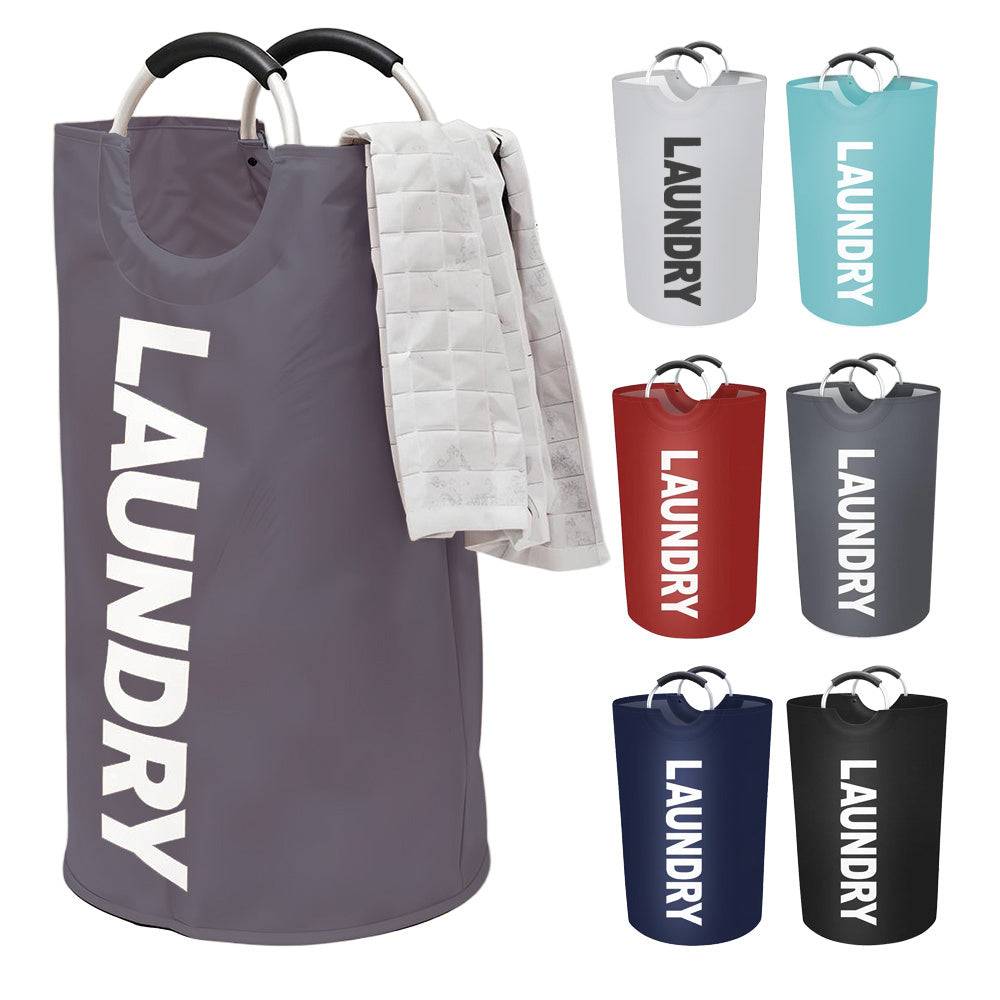 Extra Large Foldable Laundry Hamper, Portable Oxford Fabric Basket with Handles for Dirty Clothes, Space-Saving Organizer for Bathroom, Dorm or Balcony
